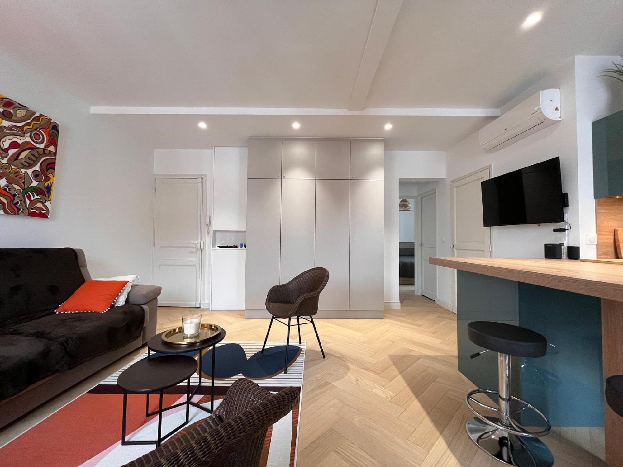 Appartement Lumineux 3 Pieces Pres Des Halles Et De La Plage, Wifi, Clim, Parkings Proches - Fr-1-239-910 サン＝ジャン＝ド＝リュズ エクステリア 写真