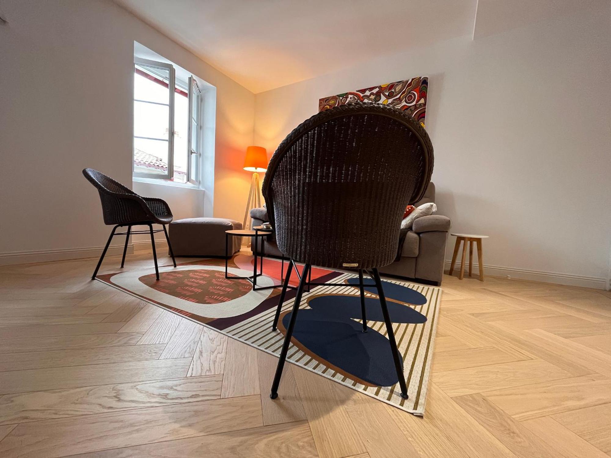 Appartement Lumineux 3 Pieces Pres Des Halles Et De La Plage, Wifi, Clim, Parkings Proches - Fr-1-239-910 サン＝ジャン＝ド＝リュズ エクステリア 写真